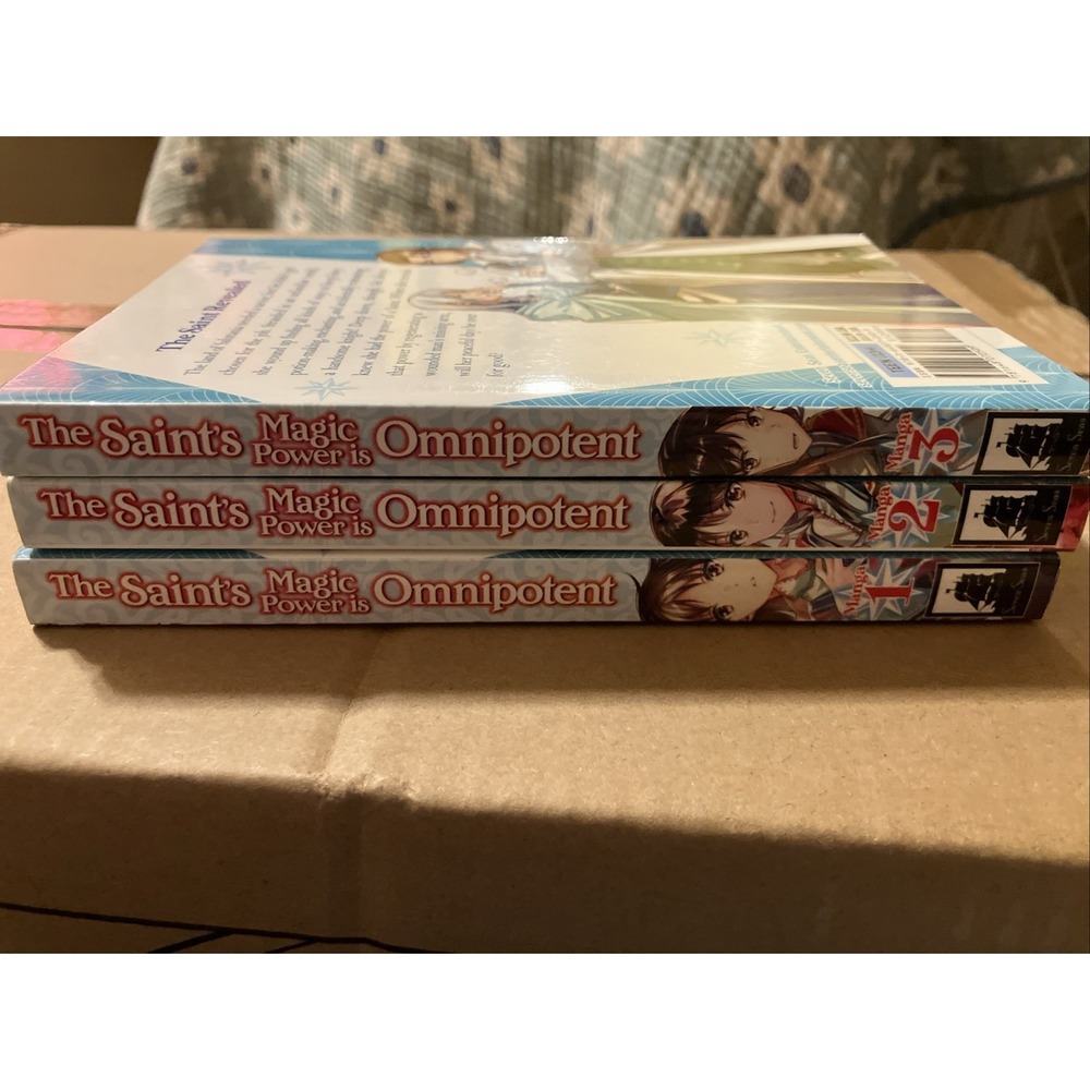 The Saint's Magic Power is Omnipotent Manga Vol 1-3 Yuka Tachibana English Set - Picture 1 of 4